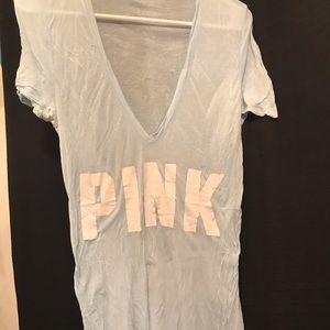 Victoria’s Secret pink oversized night shirt